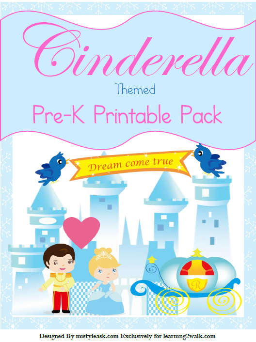 FREE Cinderella PreK Pack