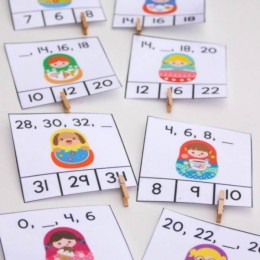 FREE Skip Counting Cards