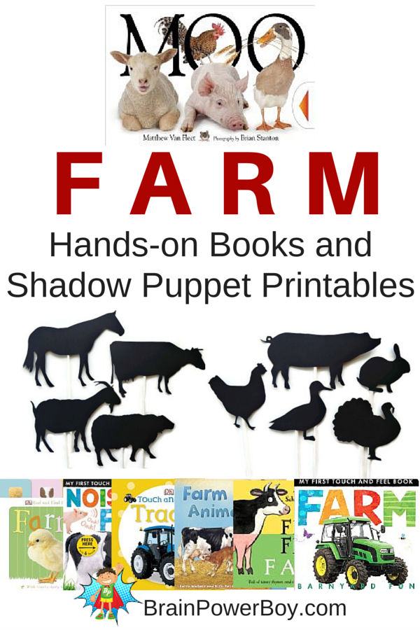 FREE Farm Shadow Hand Puppets