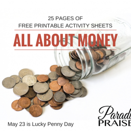 FREE All About Money Printables