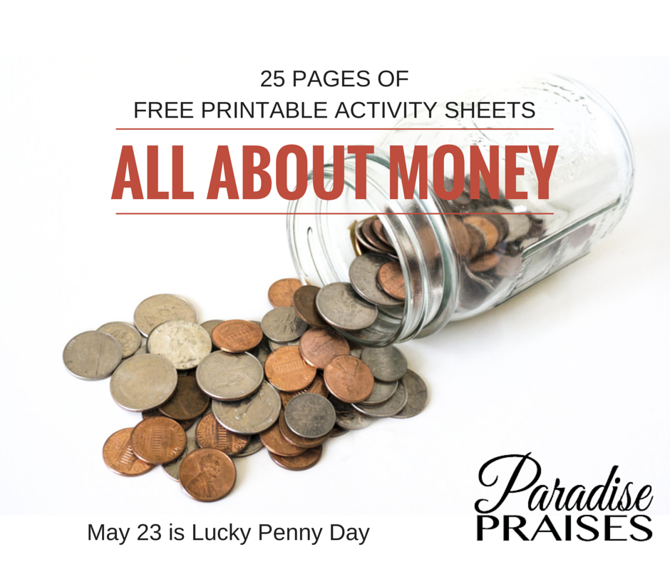 FREE All About Money Printables