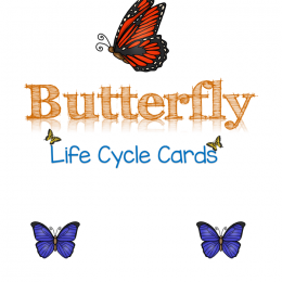 FREE Butterfly Life Cycle Card