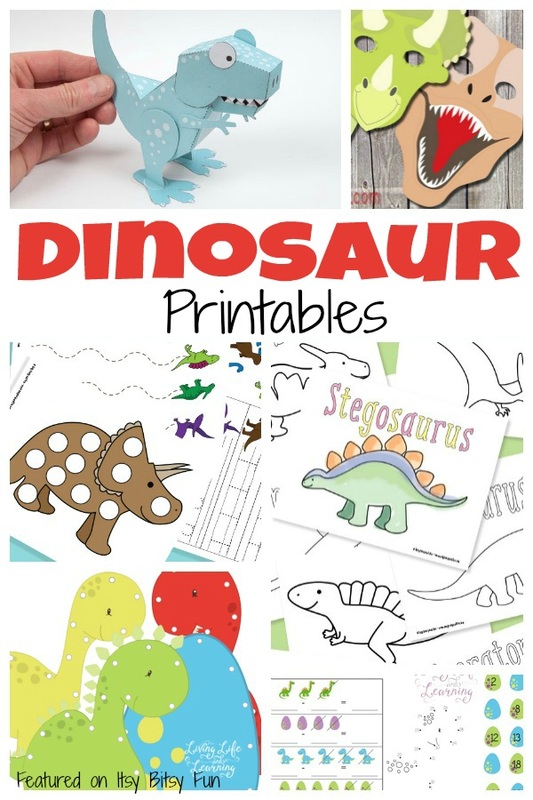 FREE Dinosaur Printables