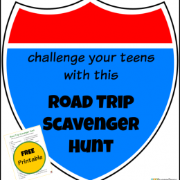 FREE Road Trip Scavenger Hunt