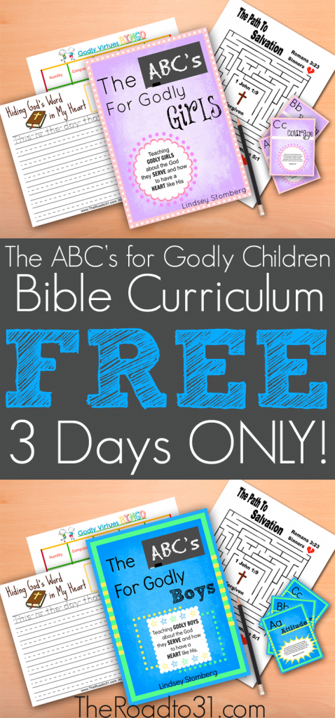 FREE Bible Curriculum (Limited time)