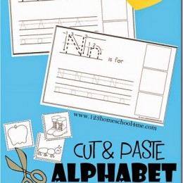 FREE Cut and paste Alphabet