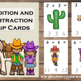 FREE Math Clip Cards