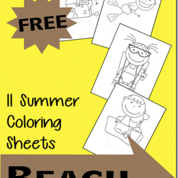 Free Summer Coloring Pages