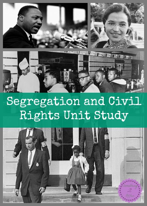 FREE Segregation and Civil Rights Unit Study