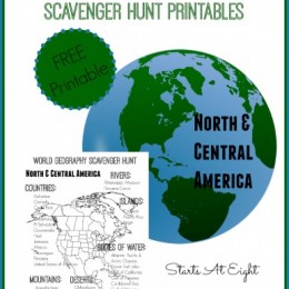 FREE Scavenger Hunt Geography
