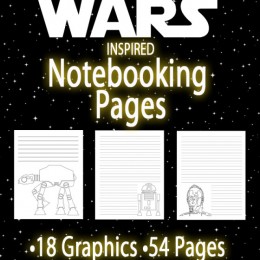 FREE Star Wars Notebooking Pages