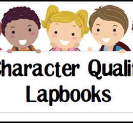 FREE Character lapbooks