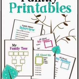 FREE Family Printables