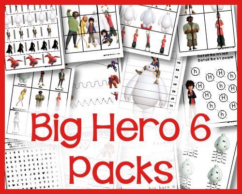 FREE Big Hero 6 Pack