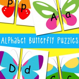 FREE Butterfly Puzzles