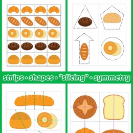 FREE Bread Cutting Practice Pack
