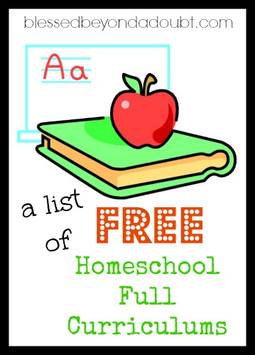 free homeschool curriculums