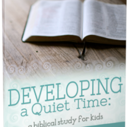 NEW Quiet Time Bible Study Only $11 - Limited Time!