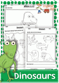 Free Dinosaur Worksheets