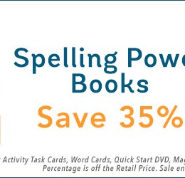 Homeschool Deal of the Week: 35% Off Spelling Power Books!