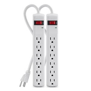 Belkin 6 Outlet Surge Protecter Set Only $7.99! (Reg. $15.99)