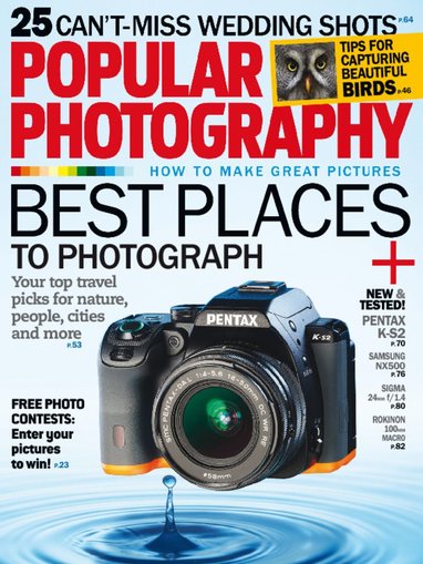 Popular Photography Magazine Only $4.99/Year!