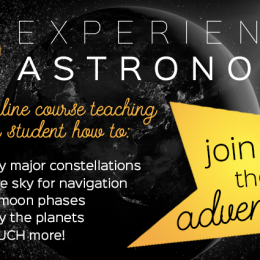 Experience Astronomy Online Course Only $77!