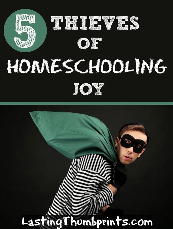 5 Thieves of Homeschooling Joy