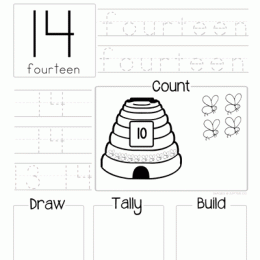 FREE Number of the Day Printables