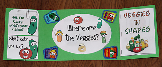 FREE Veggie Tales Lopbook