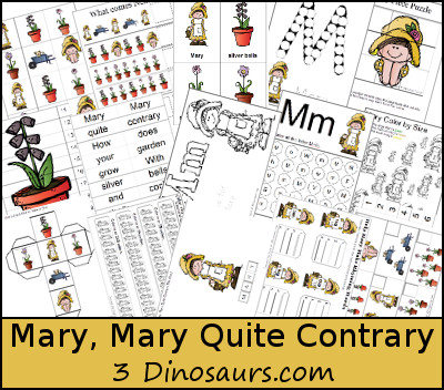 FREE Mary, Mary Quite Contrary Pack