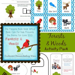 FREE Forests and Woods Reading and Lapbook Pack