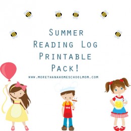 FREE Summer Reading Logs