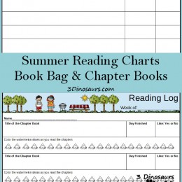 FREE Summer Reading Charts