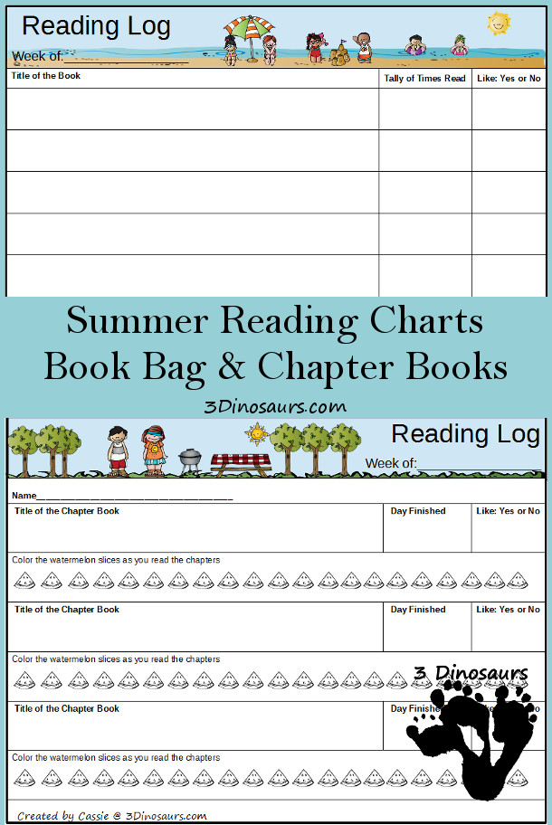 FREE Summer Reading Charts