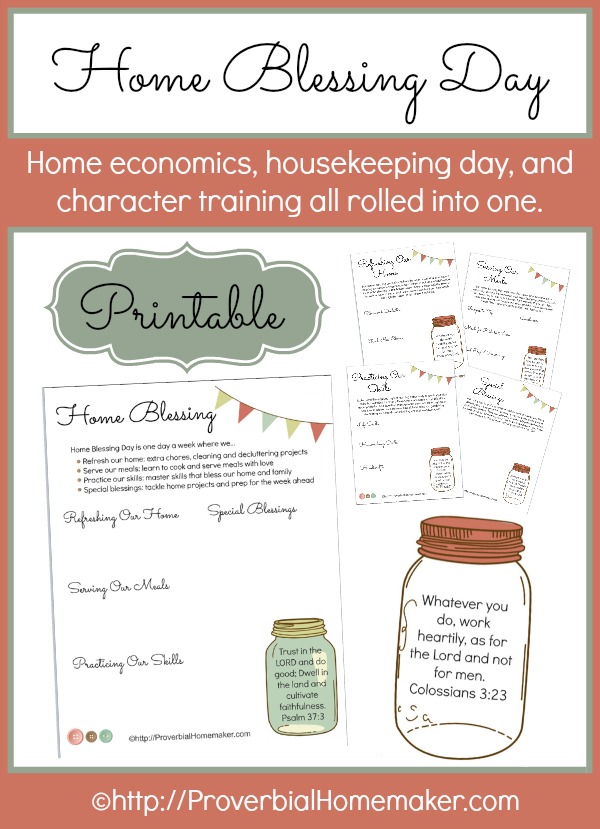 FREE Family Blessings Printables