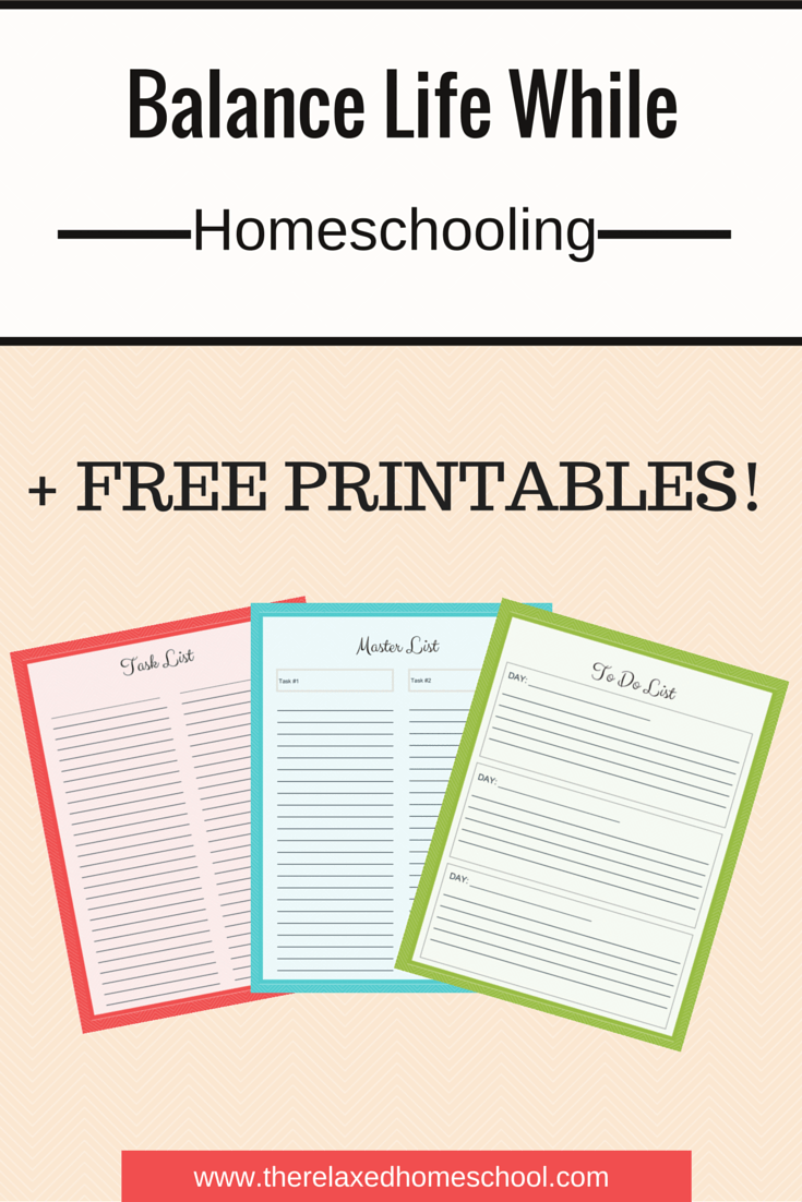 FREE Organization Printables