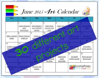 FREE Art Calendar