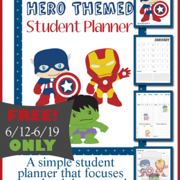 Free Student Planner