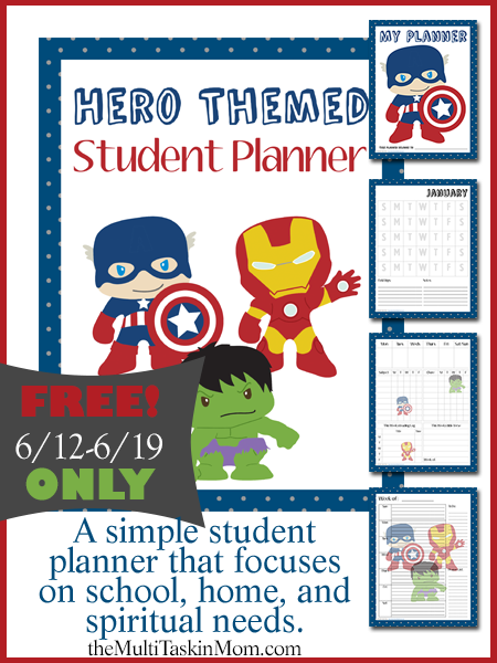 Free Student Planner