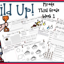 FREE Pirate Themed Summer Learning Pack