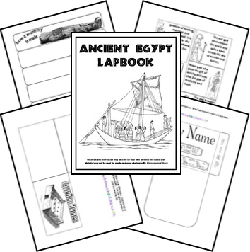 FREE Ancient Egypt Lapbook