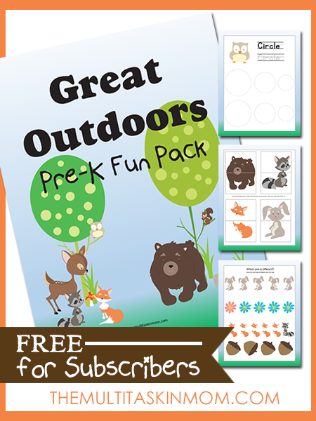 FREE Great Outdoors Fun Pack