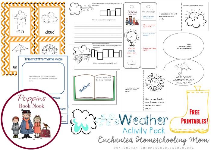 FREE Weather Notebooking Pages