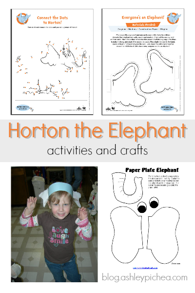 FREE Horton the Elephant Printables