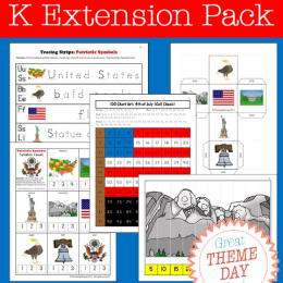 FREE PreK Patriotic Pack