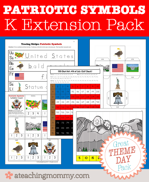 FREE PreK Patriotic Pack