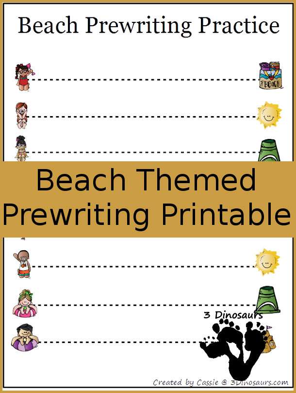 FREE Prewriting printables