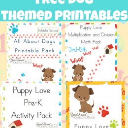 FREE Puppy Themed Packs