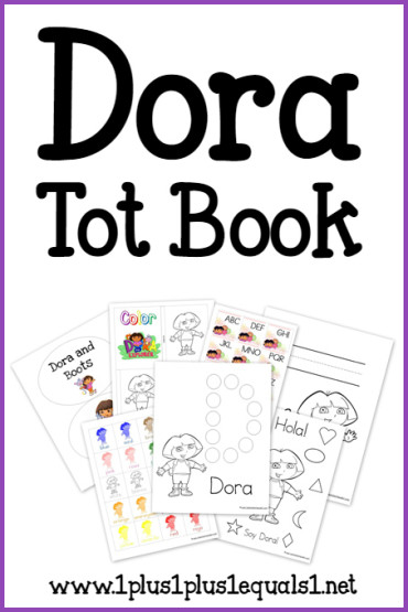 FREE Dora Tot Book